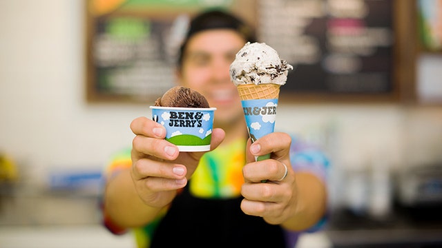 Get a free Ben & Jerry's ice cream cone today