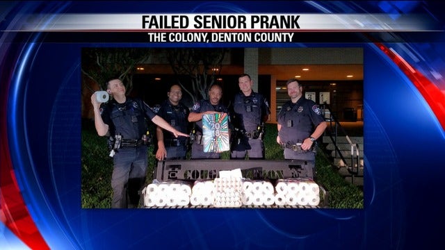 The Colony police thank Class of 2018 after failed senior prank