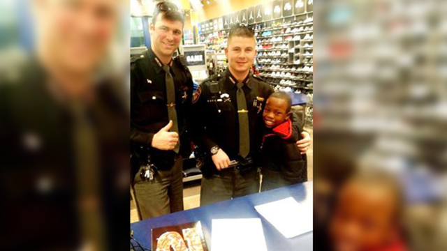 Deputies buy young boy new shoes after bullies stole them