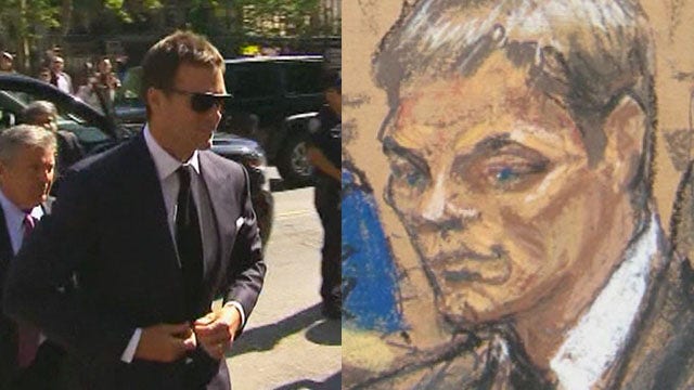 Court sketches of Tom Brady cause social media flurry