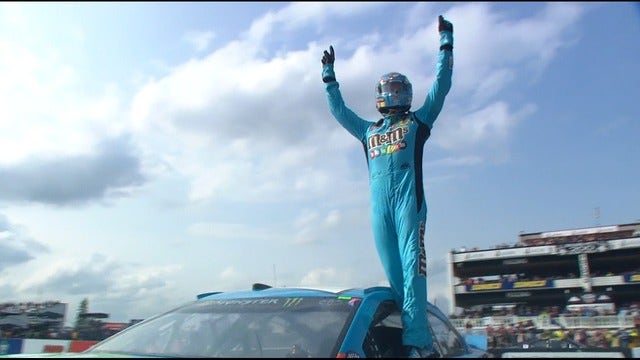 Kyle Busch moves into tie for 9th with 55th career Cup win