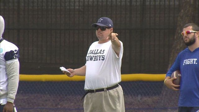 Cowboys fire OL coach Alexander after less than half season