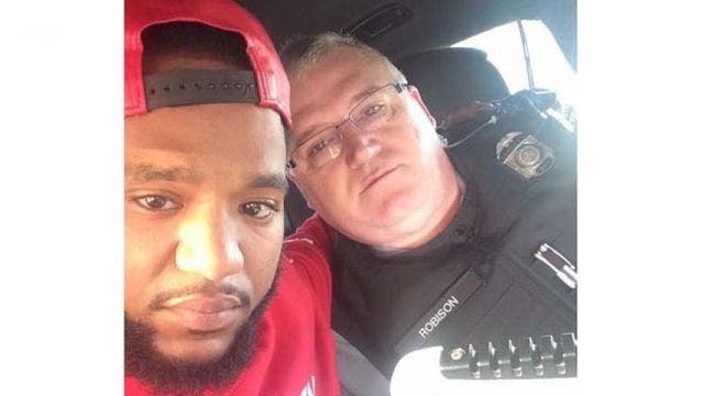 Officer drives grieving man 100 miles to be with family after sister's death