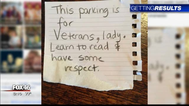 Couple gets results for veterans after note on car goes viral
