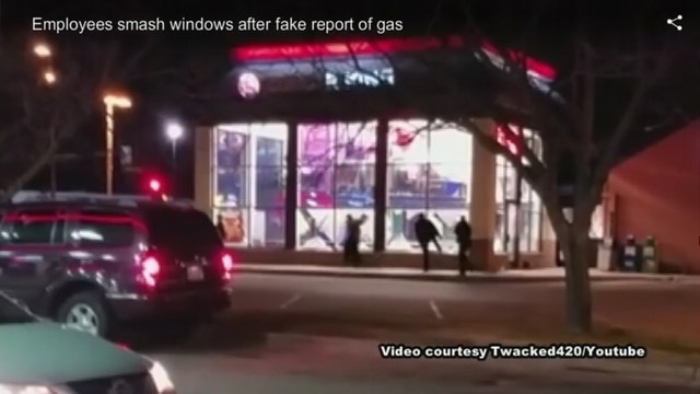 Prank caller gets workers to smash windows at a Minnesota Burger King