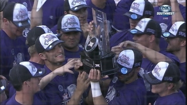 Top-seeded host TCU blanks Oral Roberts 7-0 in NCAA opener