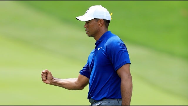 Woods opens with 66 at Firestone just to keep pace