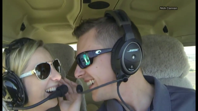 North Texas man goes airborne for marriage proposal