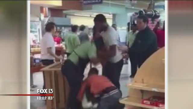 Fight breaks out in Temple Terrace Publix deli