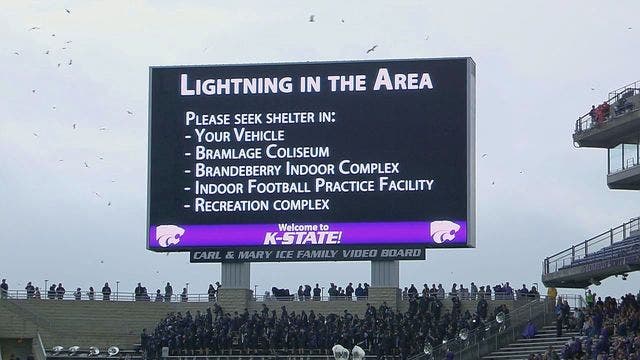 No. 6 TCU handles K-State, weather delays in 26-6 victory