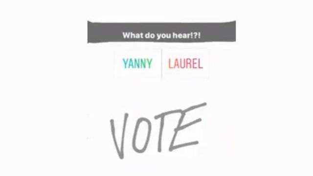 Audio clip spurs social media debate over yanny or laurel