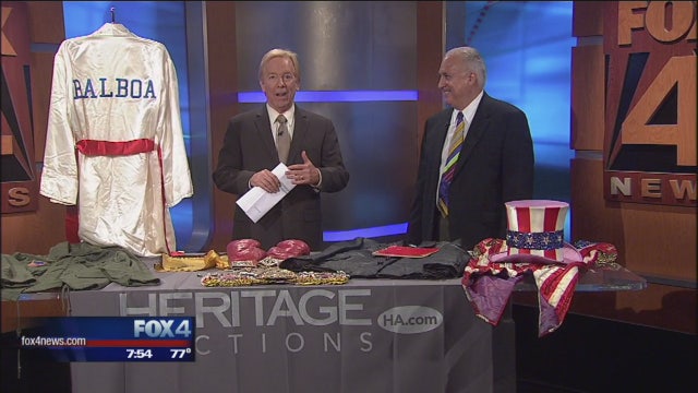 Rare Sylvester Stallone memorabilia to be auctioned off