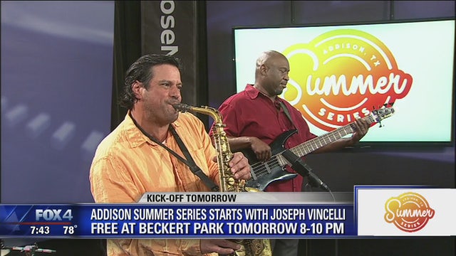 Watch Joseph Vincelli at the Addison Summer Series