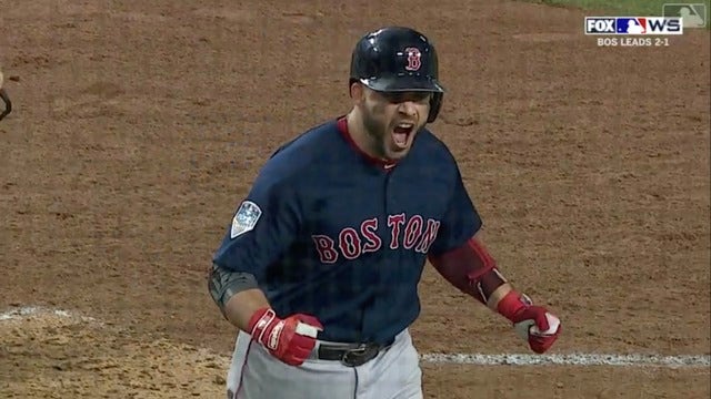 Rally Sox! Boston on brink of title after 9-6 win over LA