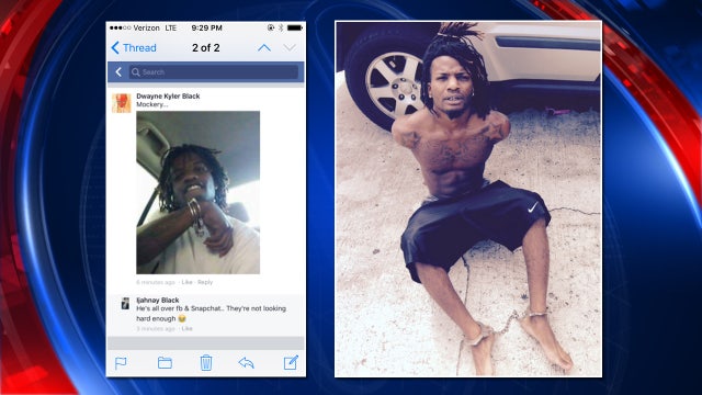 Escaped suspect re-arrested after trolling cops