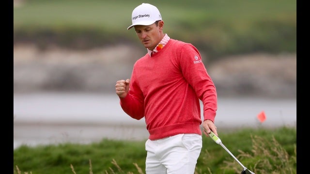 Rose opens with 65 to tie Pebble record at US Open