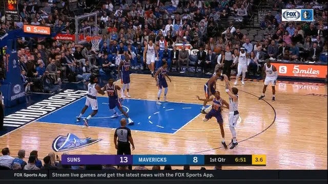 Doncic scores 30 points, Mavs end skid against Suns