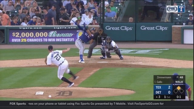 Rangers beat Detroit 5-3, handing Tigers another home loss