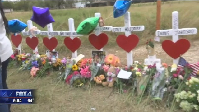 Texas church members gather for 1st time since shooting