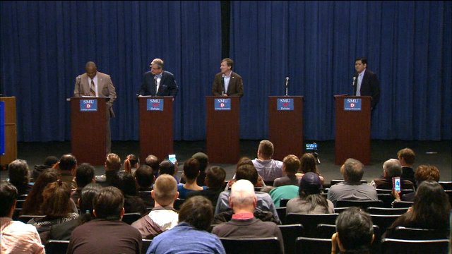 SMU holds debate for candidates vying for Democratic gubernatorial nomination