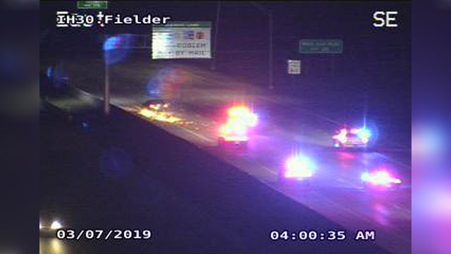 Sparks fly as police chase suspect into Arlington