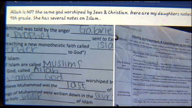 School Officials Respond to Islam Assignment