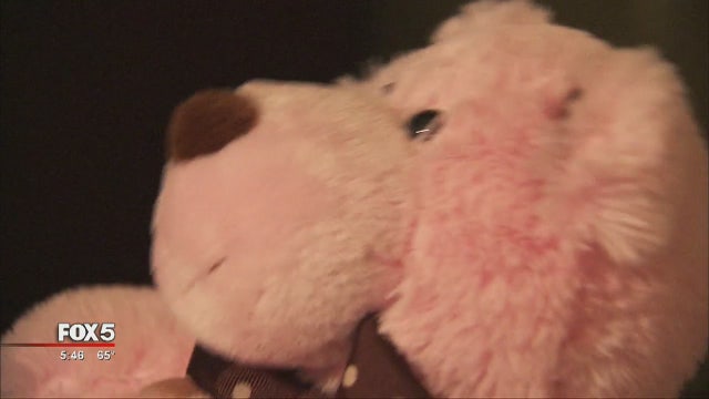 Couple donates teddy bears to help grieving parents