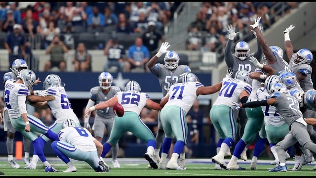 Brett Maher FG on final play lifts Cowboys over Lions 26-24