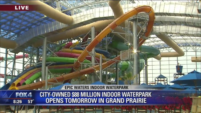 New Epic Waters indoor water opens in Grand Prairie
