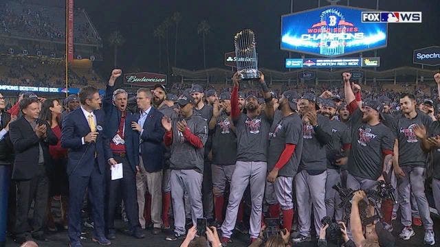 Red Sox top Dodgers for 4th World Series title in 15 seasons
