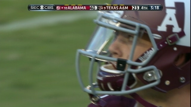 Alabama scores 3 TDs on INT returns in 41-23 win over A&M