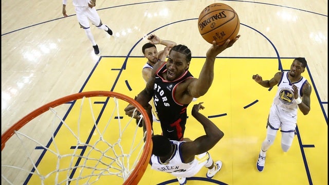 Raptors hit big shots, beat Warriors for 2-1 NBA Finals lead