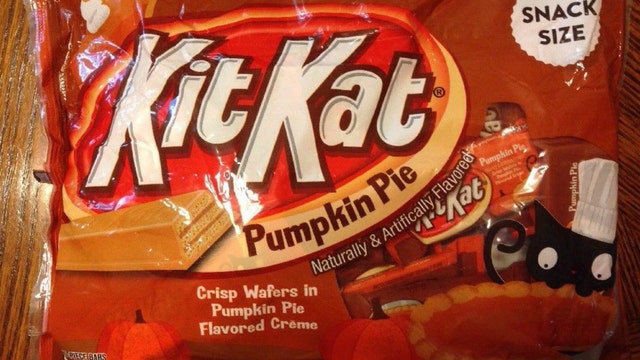 Pumpkin Pie Kit Kats are here just in time for fall
