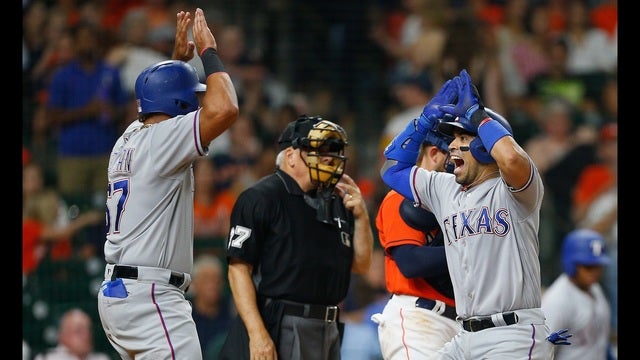 Chirinos hits 2-run homer as Rangers beat Astros 11-2