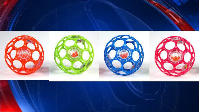 Almost 700k Oball baby rattles recalled due to choking risk