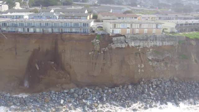 Amazing new video of Pacifica homes in danger