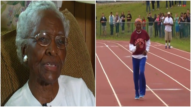 100-year-old runner sets new world record