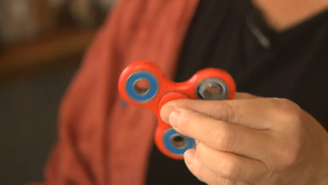 Fidget spinners are the hot new trend