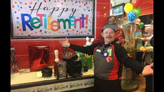 McDonald's employee with Down syndrome retires after 33 years
