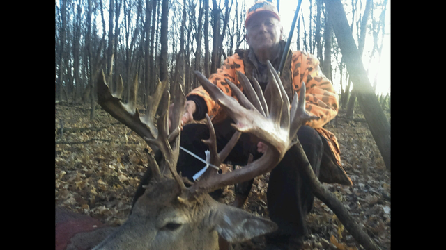 78-year-old hunter bags 36-point buck