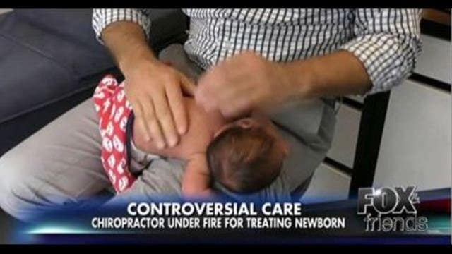 WATCH: Chiropractor faces firestorm for cracking newborn baby's back