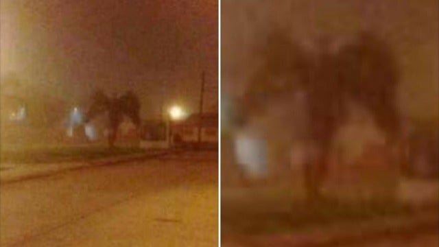 'Demon' sighting picture goes viral on Facebook