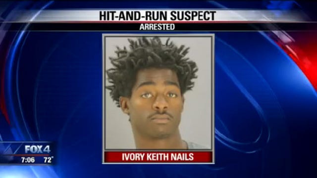 Suspect arrested after hit & run involving Dallas police officer