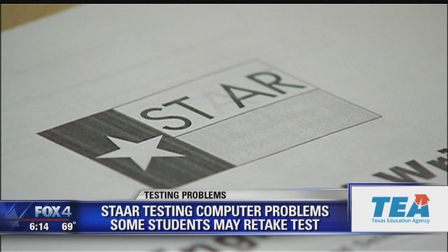 Some students may need to re-take STAAR test because of glitch