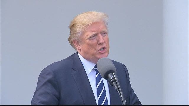 Trump says Clinton team funding for Russia info 'a disgrace'