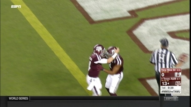 Kirk returns 2 punts for TDs, No. 9 Texas A&M rolls