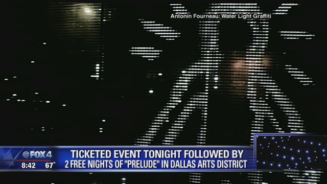 Light festival comes to Dallas Arts District