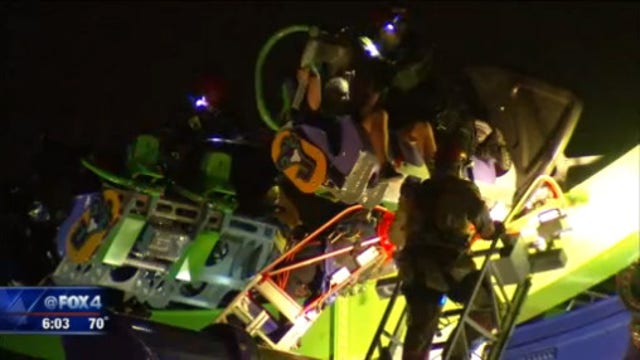 Officials rescue eight passengers stuck on 'Joker' ride
