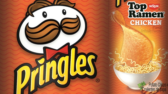 Ramen Chicken flavored Pringles now for sale