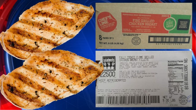 Nationwide ready-to-eat chicken breast recall; may be undercooked